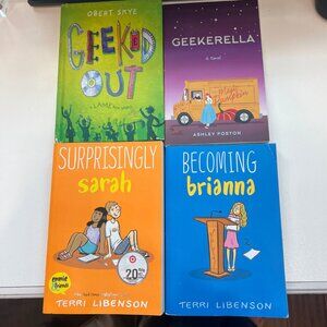Book Lot Emmie & Friends Becoming Brianna Terri Libenson Geekerella